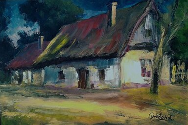 Virágh László: Öreg tanya / Salánki Anikó felvétele Virágh László: Öreg tanya / Salánki Anikó felvétele