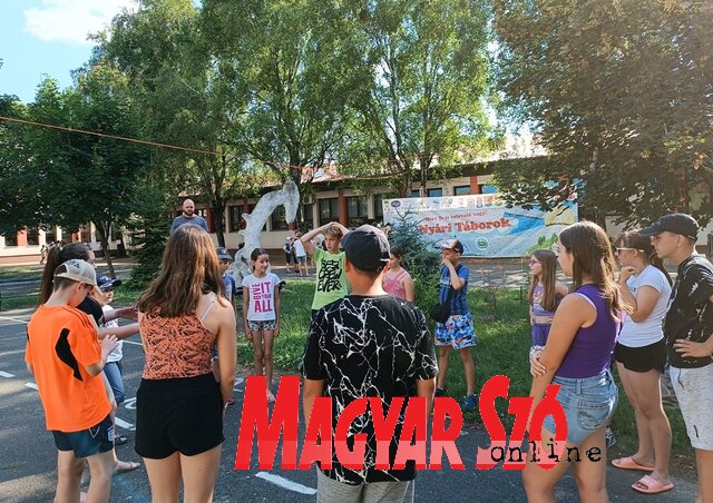 Hangulatkép a Nyári Táborok múlt évi foglalkozásáról / Kazinczy Paszterkó Diana felvétele