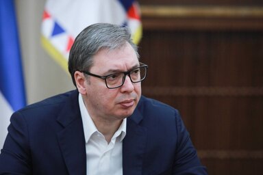 Aleksandar Vučić (Fotó: Beta)