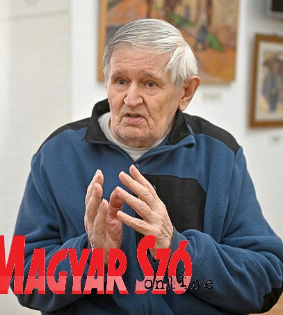 Dognár János harmincnyolc éven át szolgált a községházán (Fotó: Ótos András felvétele)