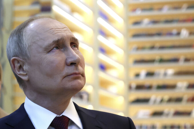 Vlagyimir Putyin orosz elnök (Fotó: Beta)