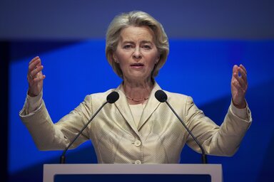 Ursula von der Leyen marad az Európai Bizottság elnöke (Archív fotó: Beta)
