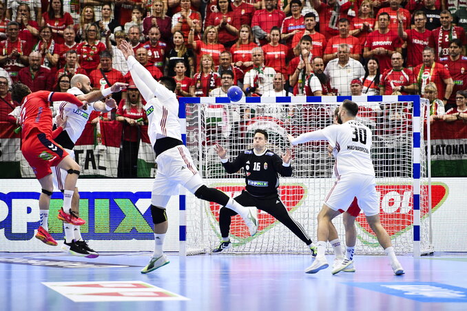 A norvégok ellen esélye sem volt a magyar válogatottnak (Fotó: MTI)