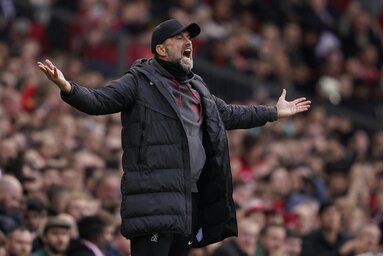 Jürgen Kloppnak nem tetszett, amit látott (Fotó: Beta/AP)