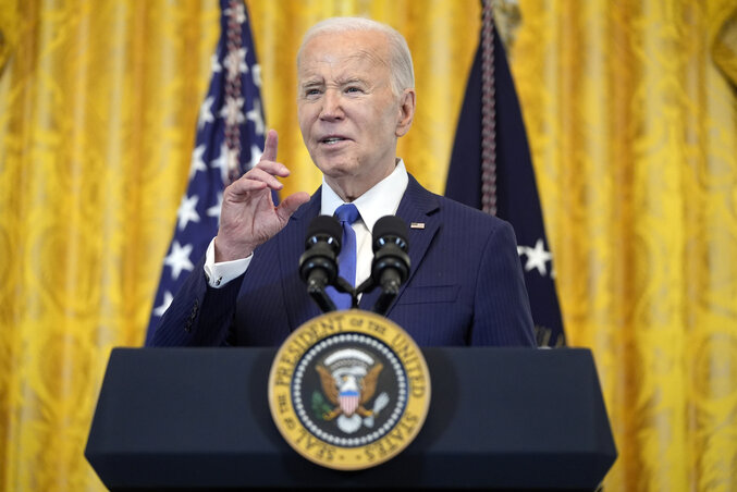 Joe Biden (Fotó: AP via Beta)