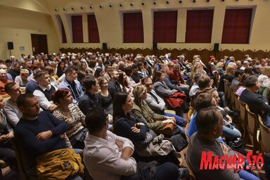 Hatalmas érdeklődés mellett vetítették a filmet / Molnár Edvárd felvétele