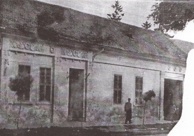 A kúlai községháza a főutcán 1941-ben