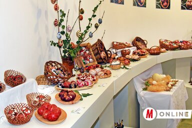 Az április 10-ig látogatható kiállításon kilenc egyéni alkotó és két alkotócsoport munkáit, valamint Vörös Imre hagyatékát tekinthetik meg az érdeklődők (Gergely Árpád felvétele)