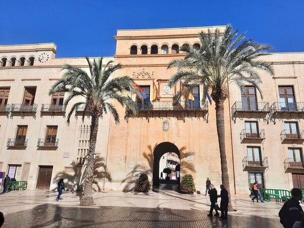 Elche főtere Elche főtere