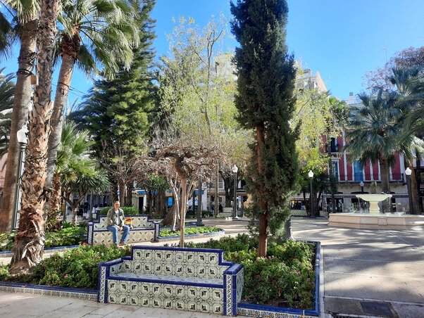 A városi park A városi park