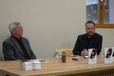 Dudás Károly A nagy merénylő című könyvét mutatták be Óbecsén (Kancsár Izabella felvétele)