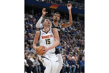 Jokić négy blokkot kapott Wembytől (Fotó: Beta/AP)