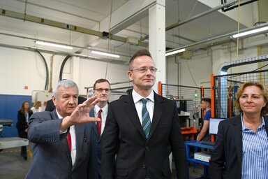 A kecskeméti üzemben  (Fotó: MTI)