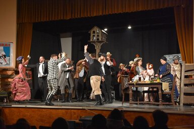 Novemberben Tordán vendégszerepelt a szabadkai társulat (Fotó: Vidács Hajnalka)