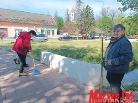 Föld-napi takarítási megmozdulás Bácskossuthfalván