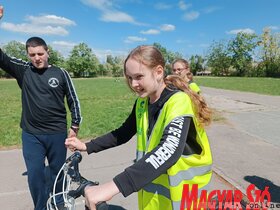 Közlekedési verseny az Id. Kovács Gyula Általános Iskolában