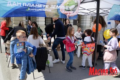 A Föld napja kapcsán alkalmi rendezvényeket tartottak Újvidéken