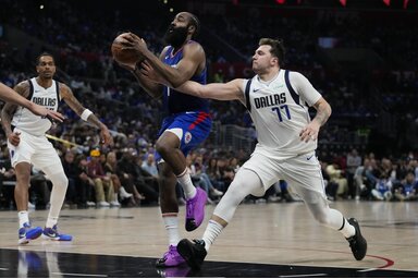 James Harden klasszis teljesítménnyel vezette győzelemre a Clipperst (Fotó: Beta/AP)