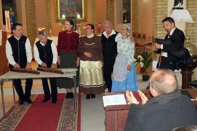 A vastapsot követő ráadásban a lemez vendégelőadói is csatlakoztak a Flaman–Hézső citeraduóhoz (Fotó: Kecskés István)
