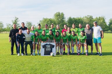 A bennmaradást ünneplő magyarkanizsai együttes