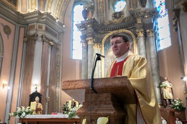 Msgr. Mirko Štefković (Fotó: Nagybecskereki Egyházmegye)