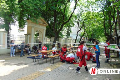 Nagykikindán minden évben szerveznek elsősegélynyújtó versenyt (Fotó: Vidács Hajnalka)