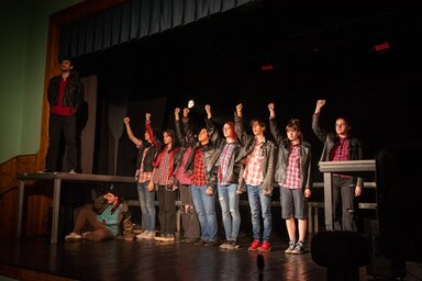 A Pál utcai fiúk Óbecsén május 16-án (Fotó: VMMSZ)