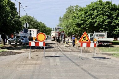 Lezárták a Jovan Jovanović Zmaj utca egy részét (Fotó: Facebook.com)