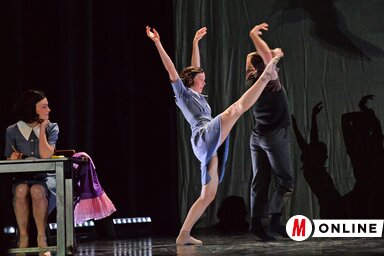 Anne Frank naplója a Koperi Színház előadásában / Dávid Csilla felvétele