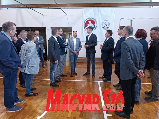 U fiskulturnoj sali škole u Staroj Moravici / Fotografija Diane Kazinci Pasterko U fiskulturnoj sali škole u Staroj Moravici / Fotografija Diane Kazinci Pasterko