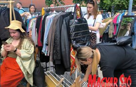 Megtartották az első városi bolhapiacot az újvidéki Temerini piacon