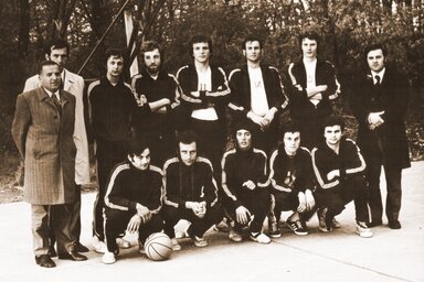 A Mladost csapata a ’70-es években