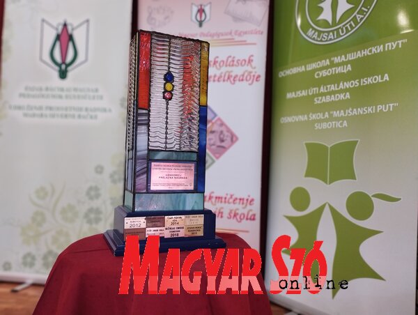 Az ÁMV Vándordíja (Gál Hermina fotója)