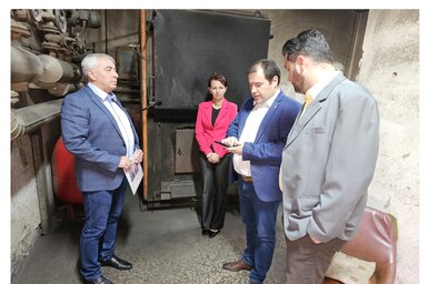 Az oromi iskolában pelletkazán melegít majd (Fotó: Puskás Károly felvétele)