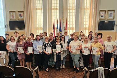 Minden résztvevő oklevelet vehetett át (Puskás Károly felvétele)