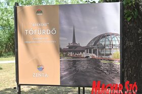 Bemutatták Zentán a Brekeke termál tó projektjét