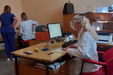 Zombori Egészségház felvétele