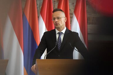 Szijjártó Péter (Fotó: MTI)