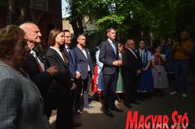 Felavatták Bíró Károly emléktábláját Szabadkán