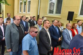 Felavatták Bíró Károly emléktábláját Szabadkán