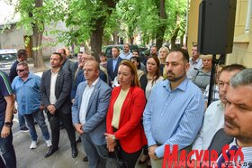 Felavatták Bíró Károly emléktábláját Szabadkán