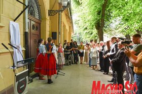 Felavatták Bíró Károly emléktábláját Szabadkán