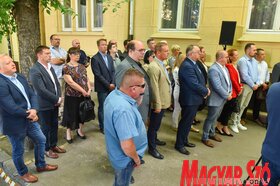 Felavatták Bíró Károly emléktábláját Szabadkán