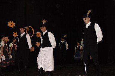 A Tulipán néptáncegyüttes legtöbb tagja tíz évvel ezelőtt kezdett el táncolni (Fotó: Vidács Hajnalka)