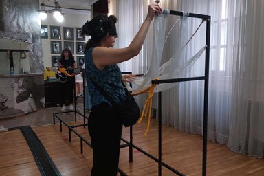 Így lehet érezni az alkotást (Vojnić Bojana felvétele)