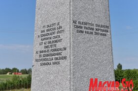 Felújították a kaponyai emlékművet