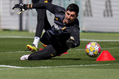Thibaut Courtois-nak a BL-döntő sem garantált válogatottságot (Fotó: Beta/AP)