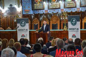 A VMSZ kampányzáró eseménye a szabadkai Városházán