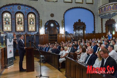 A VMSZ kampányzáró eseménye a szabadkai Városházán