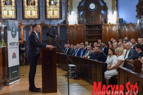 A VMSZ kampányzáró eseménye a szabadkai Városházán